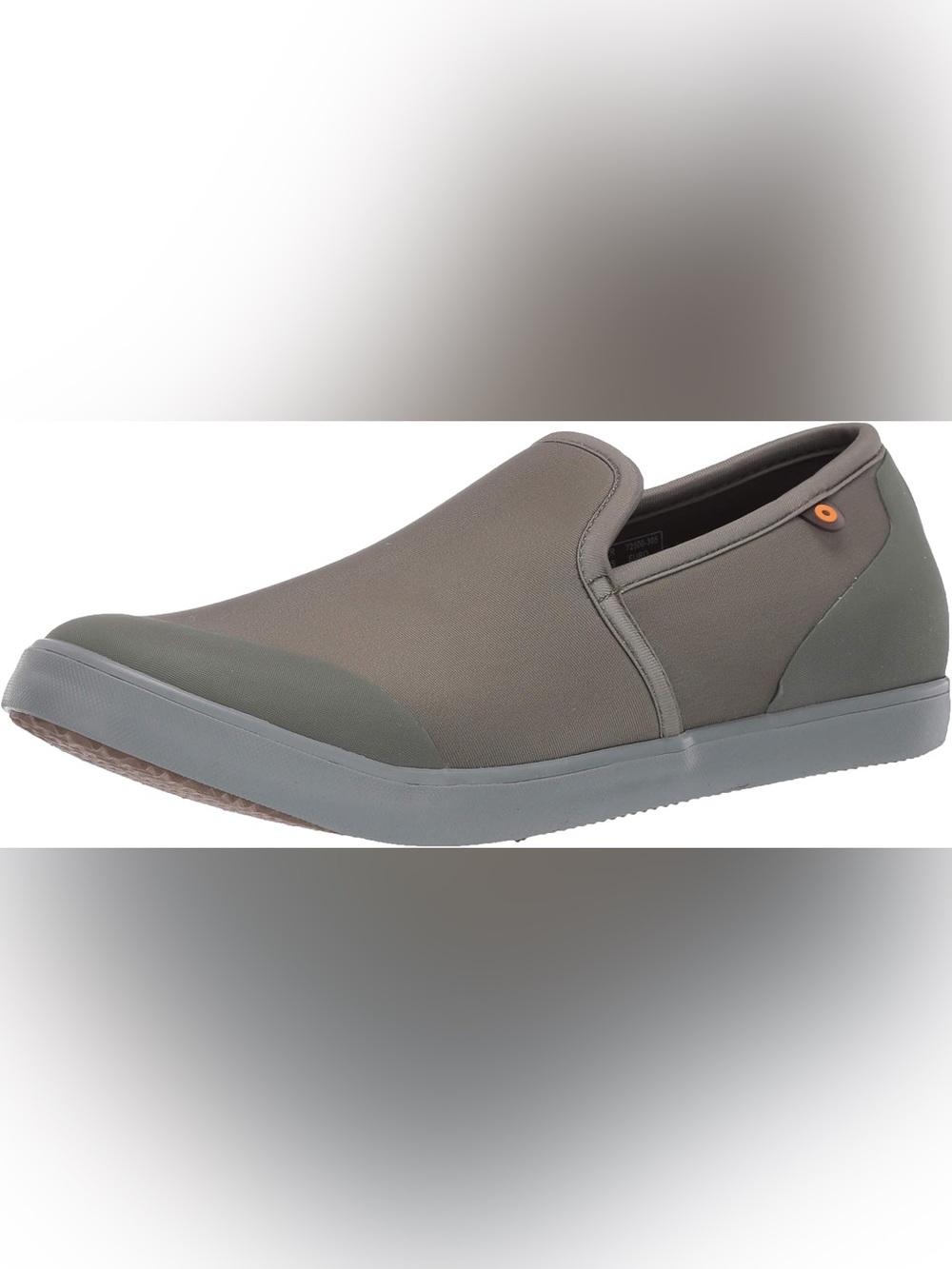 Bogs Slip-On Rain Loafer in Olive and Gray
